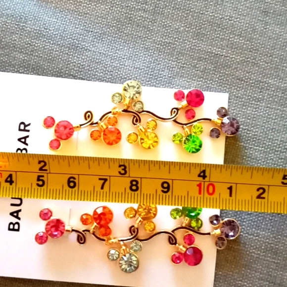 DISNEY & BAUBLEBAR MICKEY RAINBOW DROP EARRINGS - Picture 6 of 6